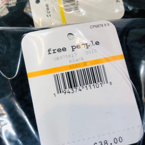 Free People Black You Wanna Brami Crochet Bra Top - Picture 11 of 12